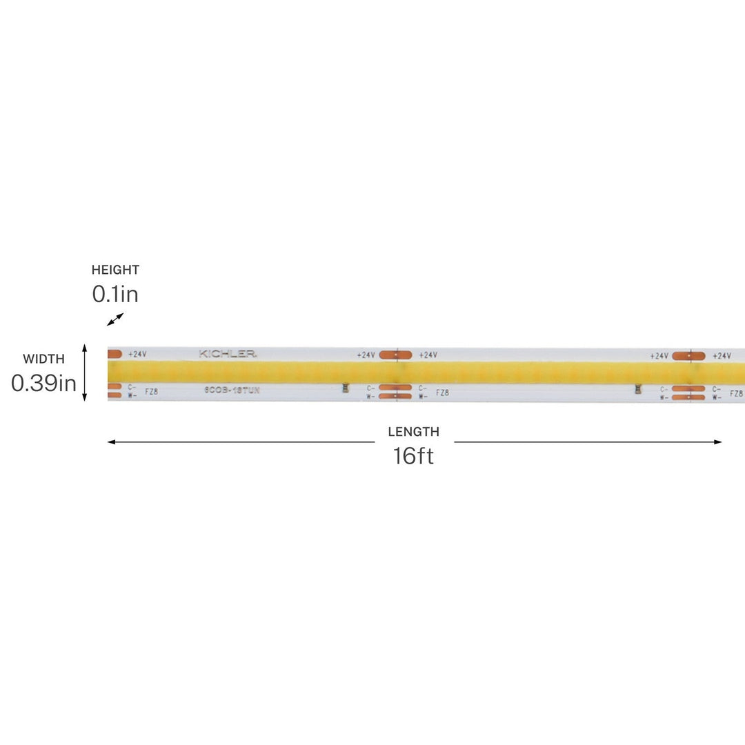 Kichler Canada - 6COB116HTUNWH - LED Tape Light - 6T Series Cob Tunable Tape Light - White