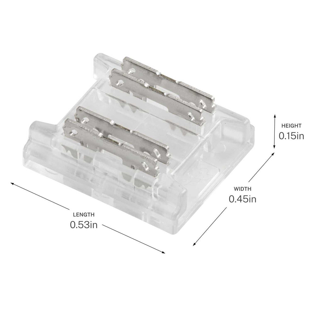 Kichler Canada - 1CTCOBTTCLR - Connector - Tunable Dry Tape Accessory - Clear