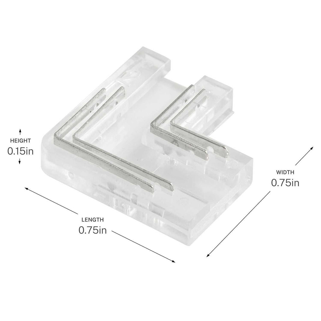 Kichler Canada - 1CTCOB90CLR - Connector - Tunable Dry Tape Accessory - Clear