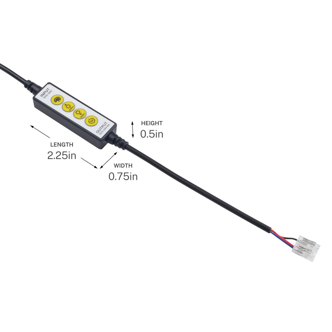 Kichler Canada - 1TUNLCTRBK - Tape Light Controller - Tunable Dry Tape Accessory - Black