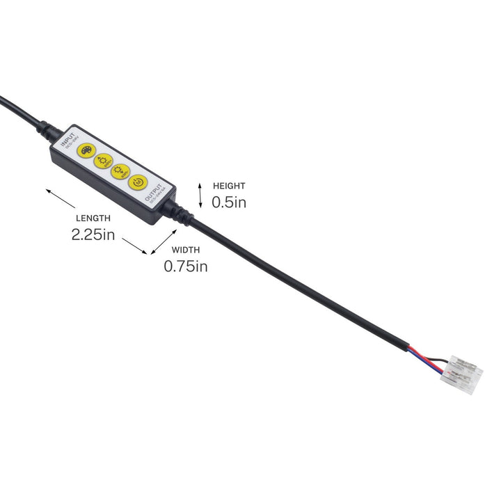 Kichler Canada - 1TUNLCTRBK - Tape Light Controller - Tunable Dry Tape Accessory - Black