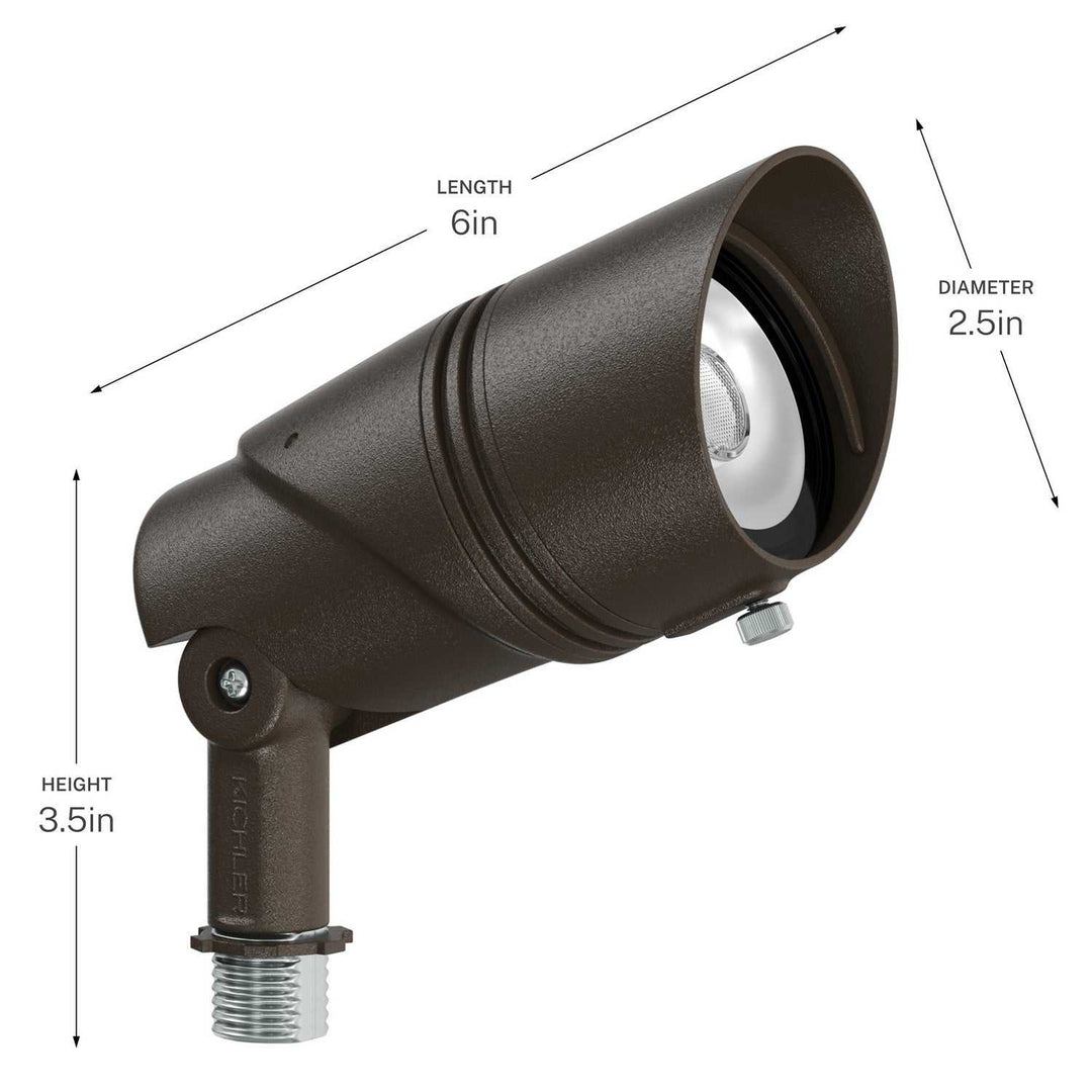 Varia LED Accent in Textured Architectural Bronze Kichler Canada