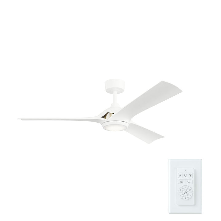 Kichler Canada - 300056-MWH - 56" Ceiling Fan - Veetra - Matte White