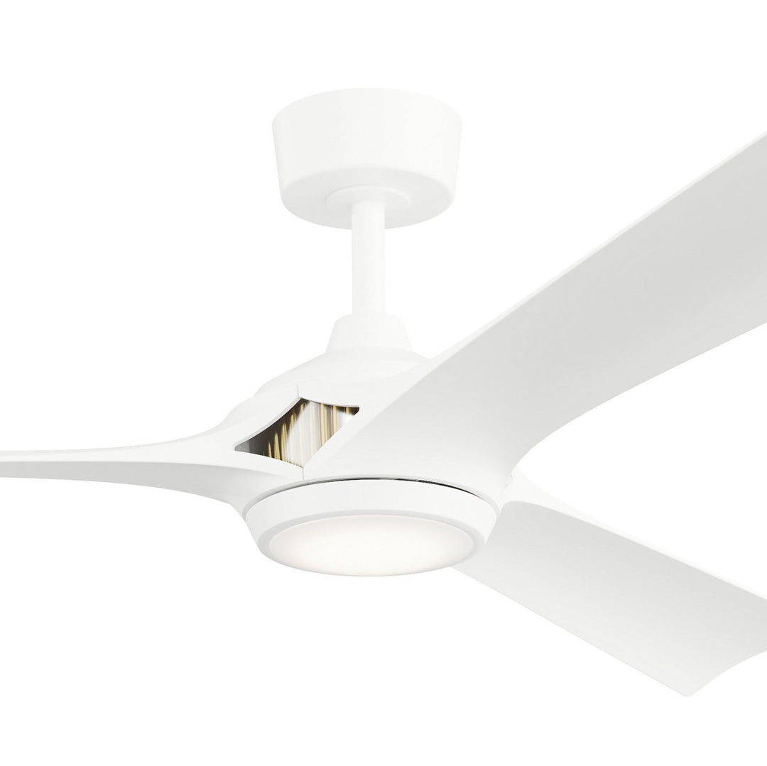 Kichler Canada - 300056-MWH - 56" Ceiling Fan - Veetra - Matte White
