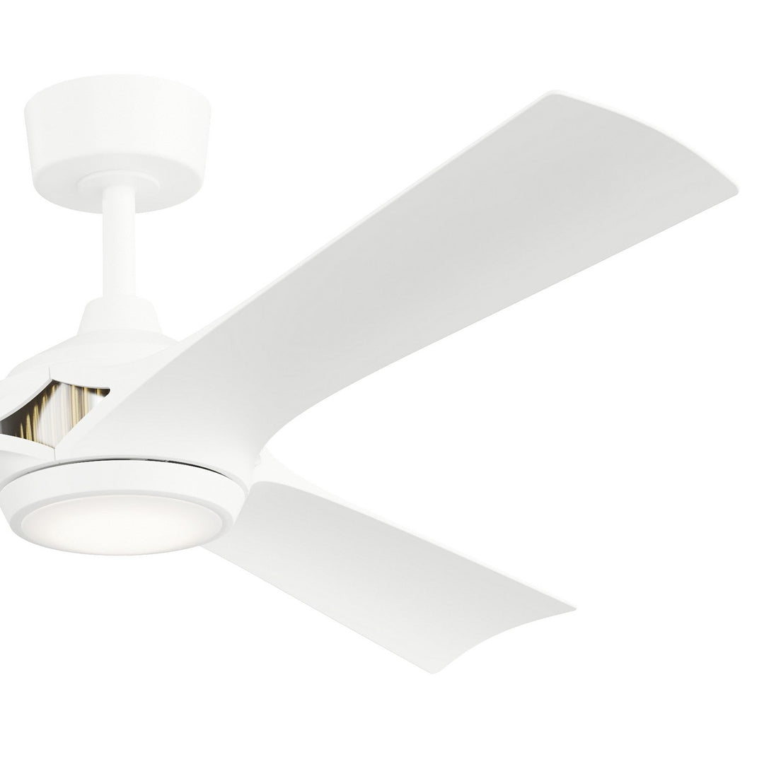 Kichler Canada - 300056-MWH - 56" Ceiling Fan - Veetra - Matte White