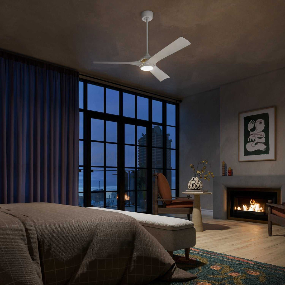 Veetra 56" Ceiling Fan in Matte White Kichler Canada