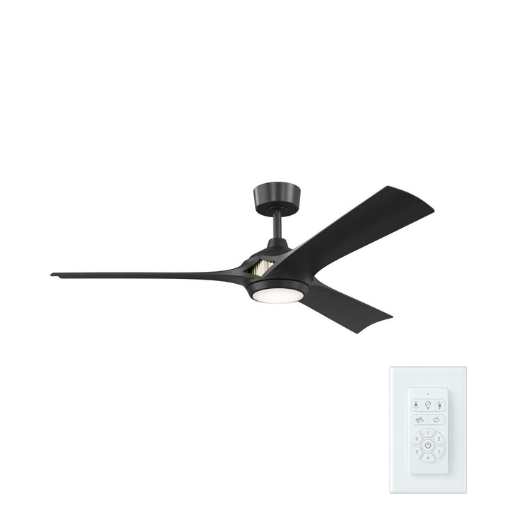 Kichler Canada - 300056-BK - 56" Ceiling Fan - Veetra - Matte Black