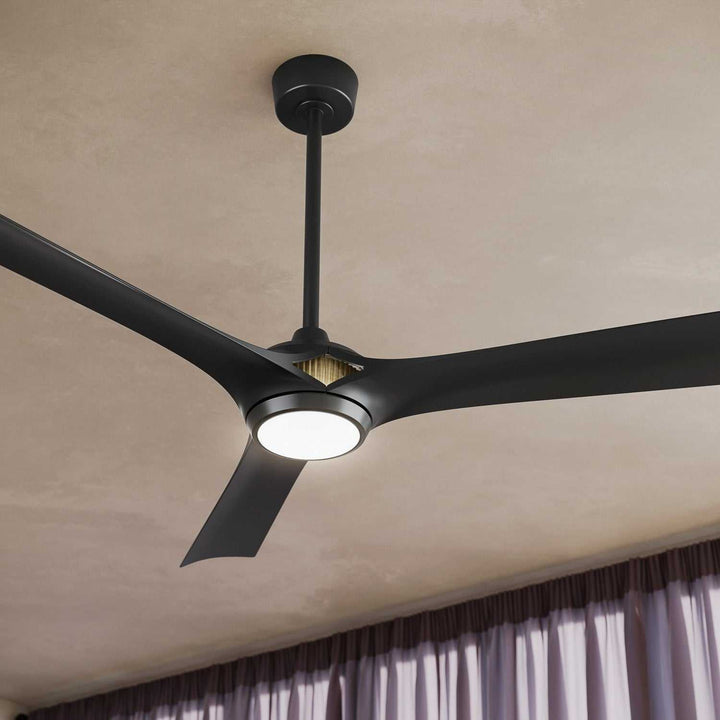 Kichler Canada - 300056-BK - 56" Ceiling Fan - Veetra - Matte Black
