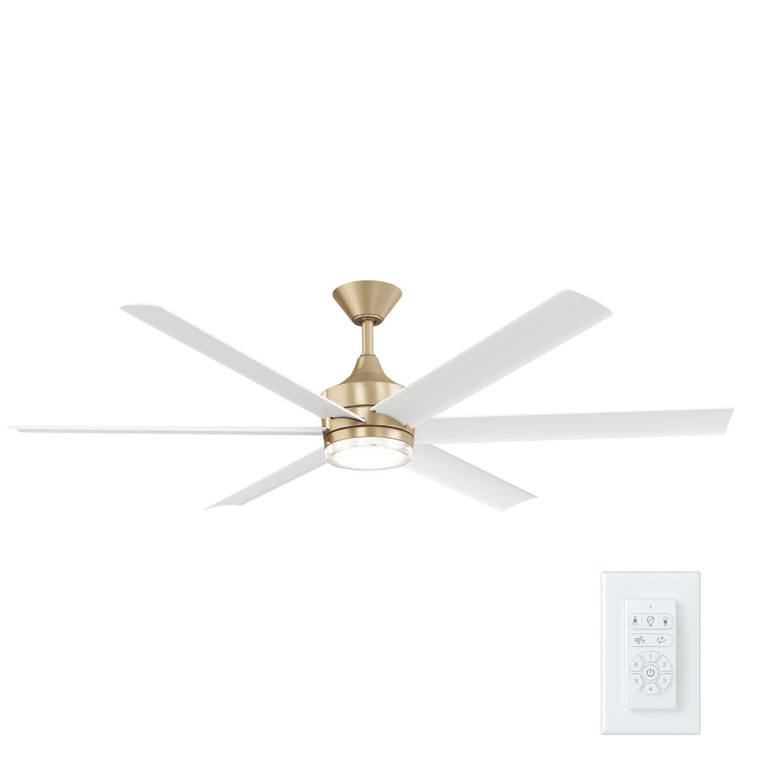 Solen 65" Ceiling Fan in Champagne Bronze Kichler Canada