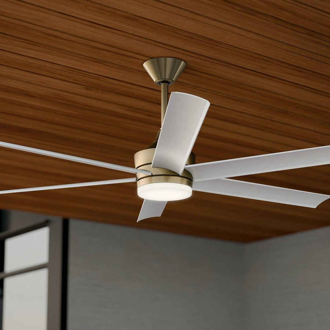 Solen 65" Ceiling Fan in Champagne Bronze Kichler Canada