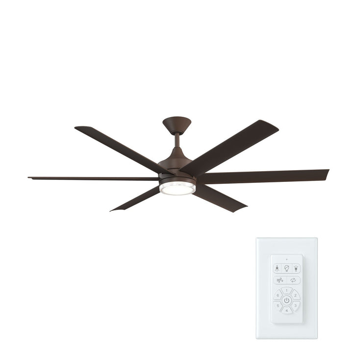 Solen 65" Ceiling Fan in Satin Natural Bronze Kichler Canada