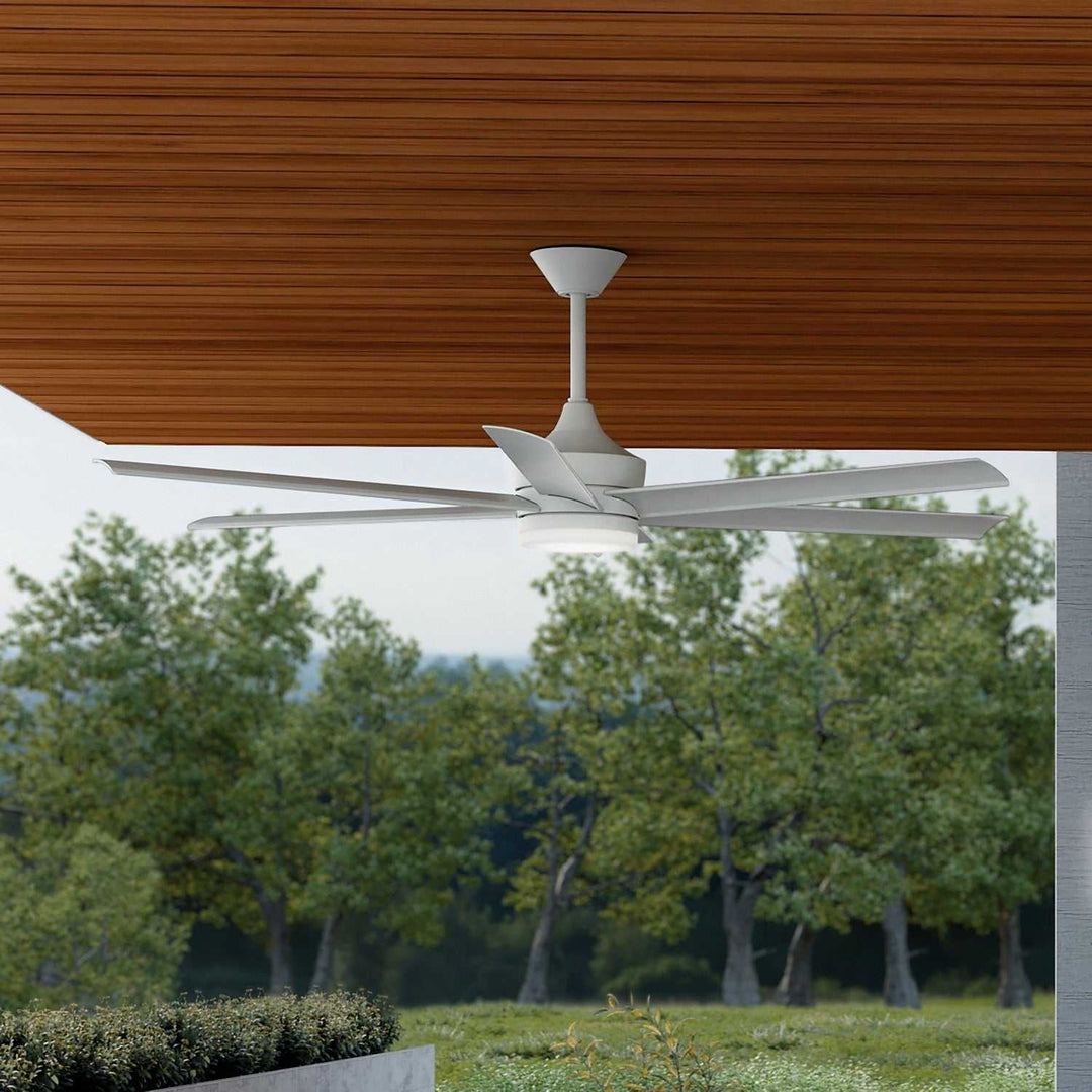 Solen 65" Ceiling Fan in Matte White Kichler Canada