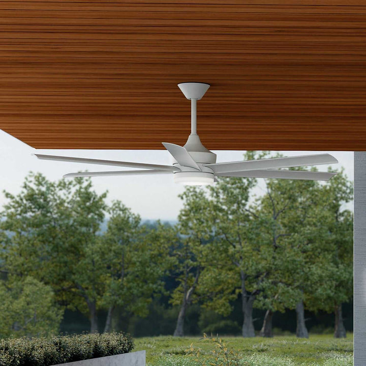 Solen 65" Ceiling Fan in Matte White Kichler Canada