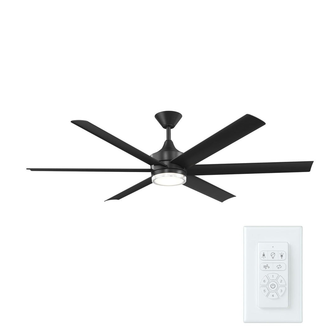 Solen 65" Ceiling Fan in Matte Black Kichler Canada