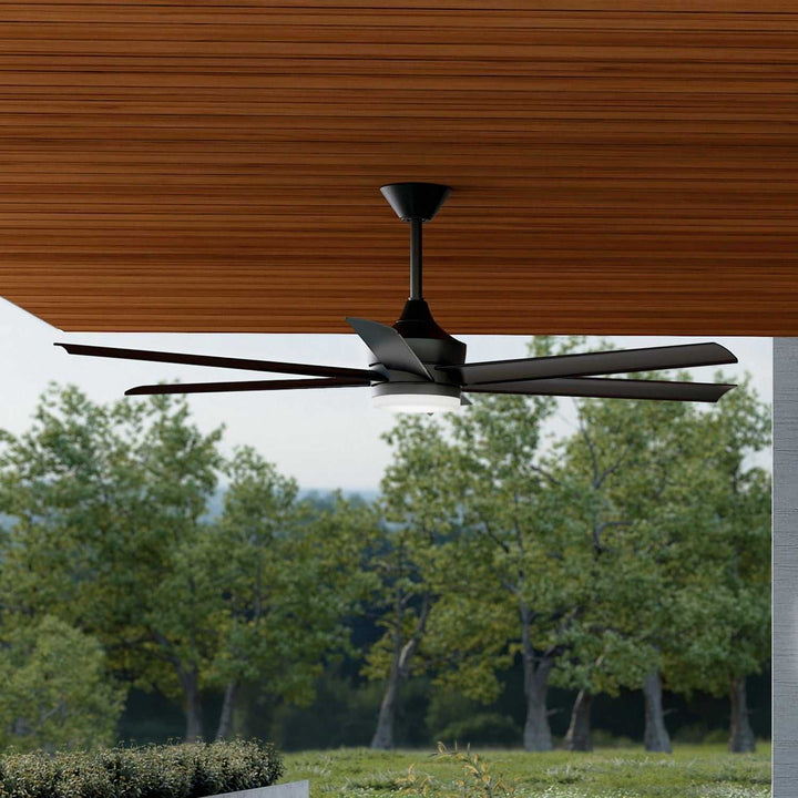 Solen 65" Ceiling Fan in Matte Black Kichler Canada
