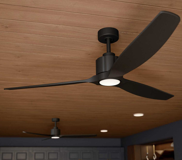Calyx 60" Ceiling Fan in Matte Black Kichler Canada