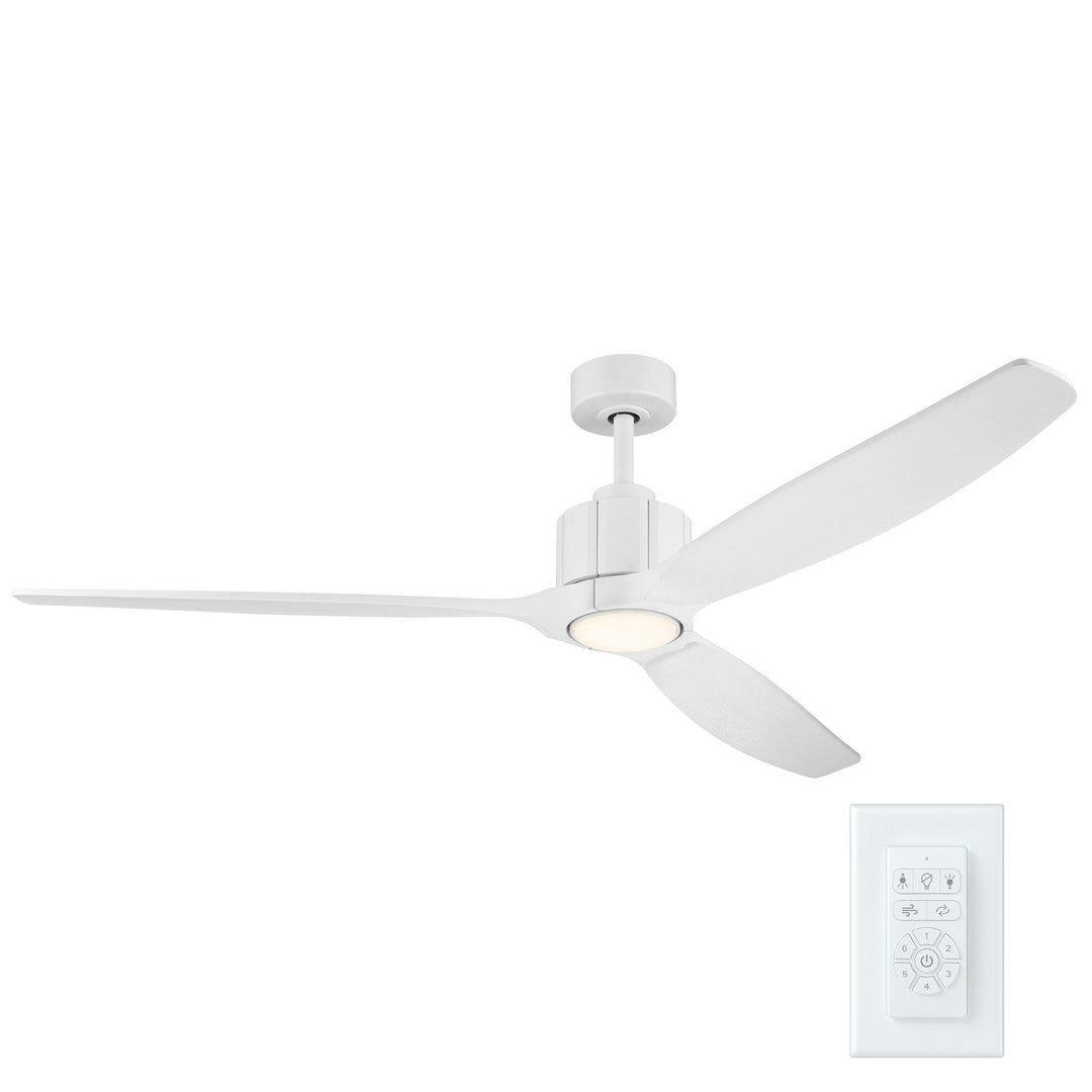 Calyx 60" Ceiling Fan in Matte White Kichler Canada
