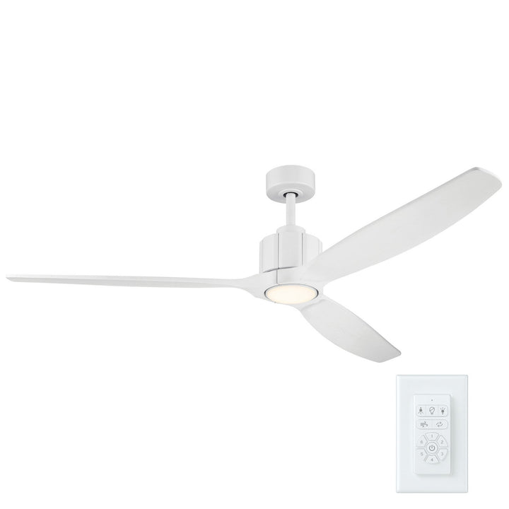 Calyx 60" Ceiling Fan in Matte White Kichler Canada