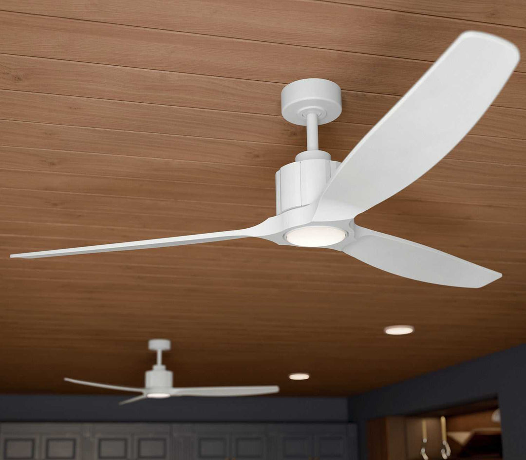 Calyx 60" Ceiling Fan in Matte White Kichler Canada