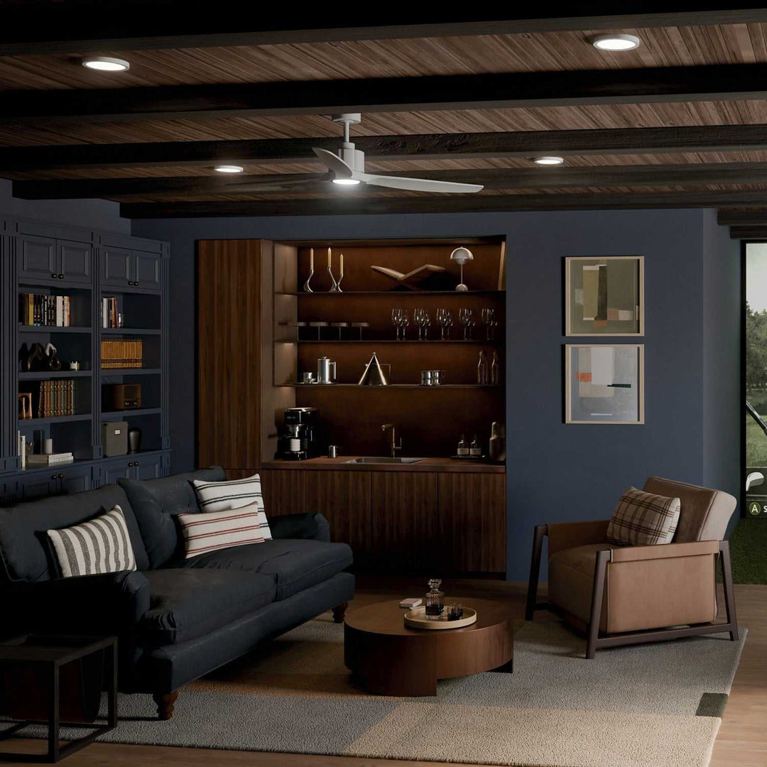 Calyx 60" Ceiling Fan in Matte White Kichler Canada