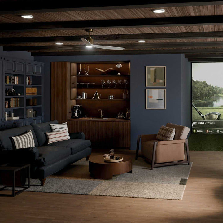 Calyx 60" Ceiling Fan in Champagne Bronze Kichler Canada