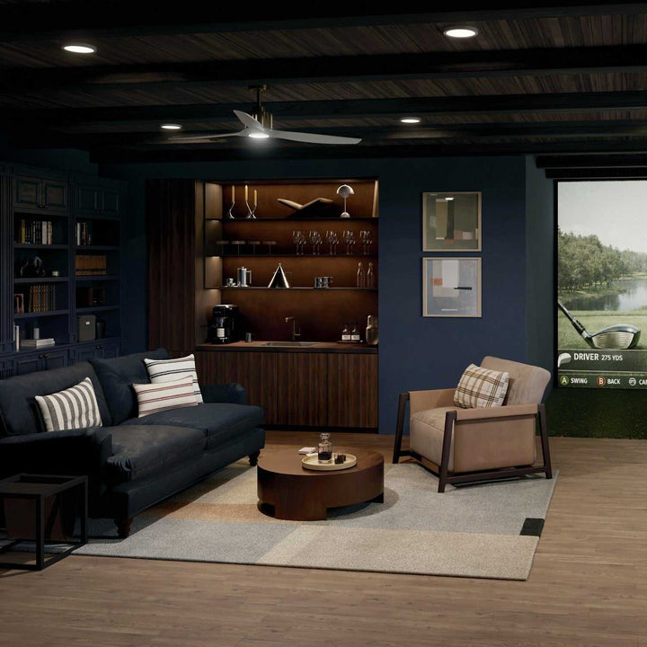 Calyx 60" Ceiling Fan in Champagne Bronze Kichler Canada
