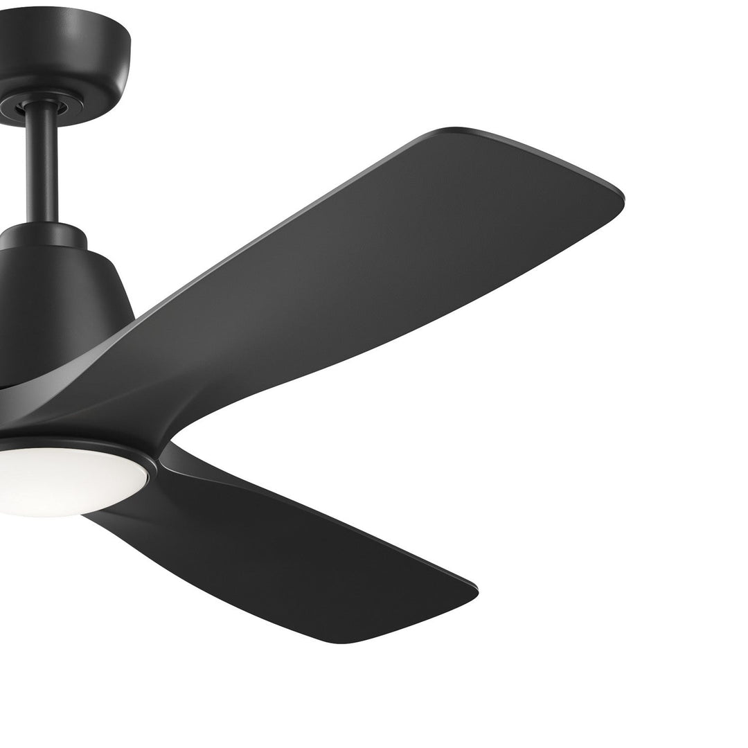 Kichler Canada - 300054-BK - 54" Ceiling Fan - Volos Ii - Matte Black