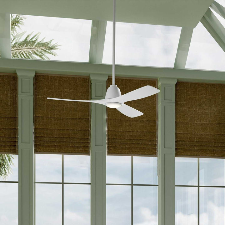 Kichler Canada - 300054-MWH - 54" Ceiling Fan - Volos Ii - Matte White