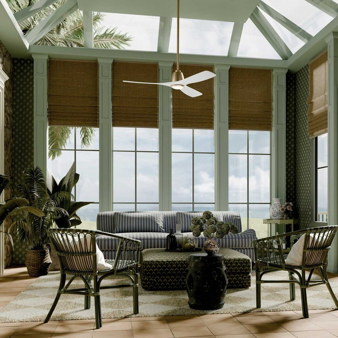 Kichler Canada - 300054-CPZ - 54" Ceiling Fan - Volos Ii - Champagne Bronze
