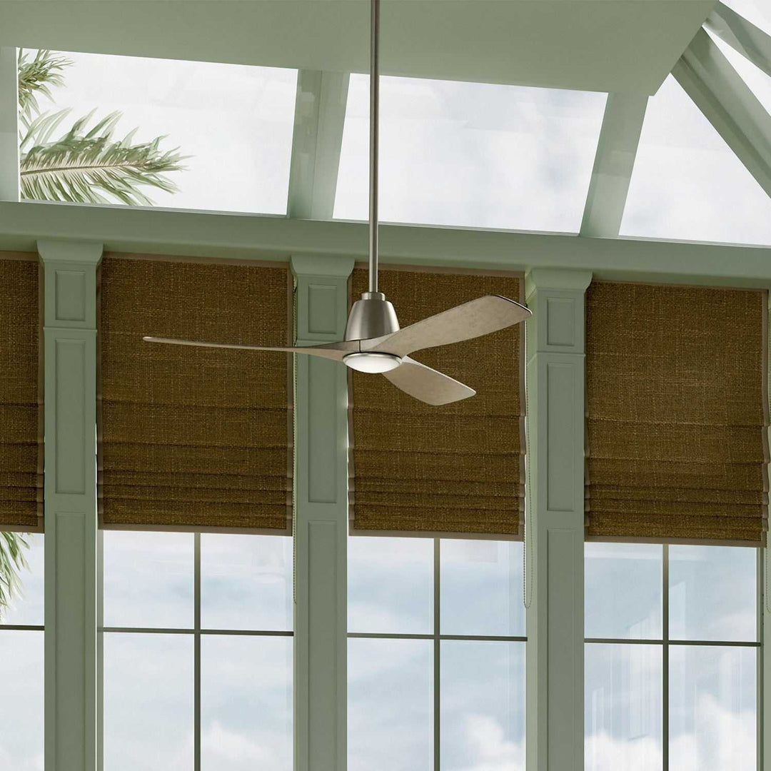 Kichler Canada - 300054-NI - 54" Ceiling Fan - Volos Ii - Brushed Nickel
