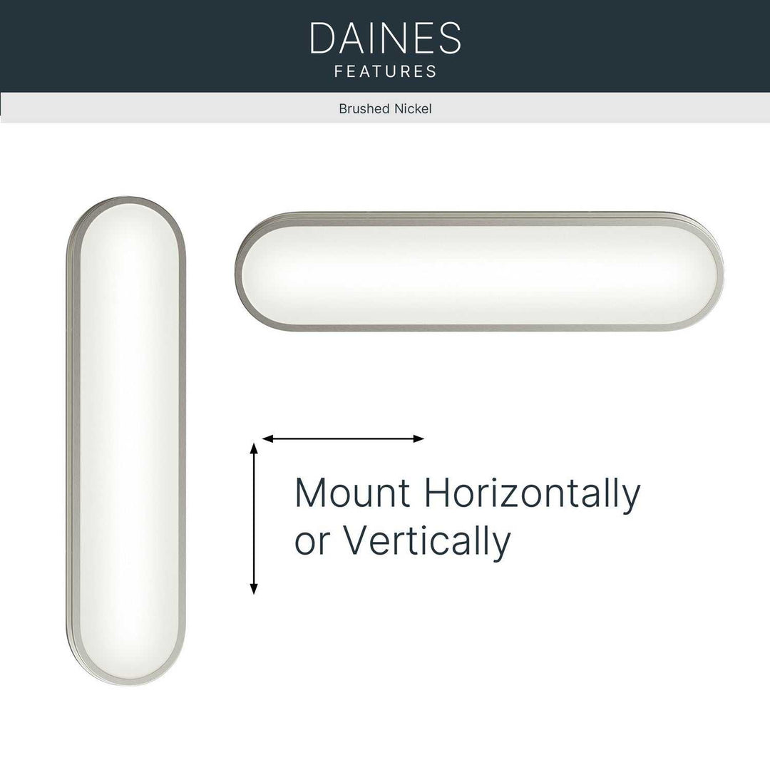 Kichler Canada - 55246NILED - LED Bath Bar - Daines - Brushed Nickel