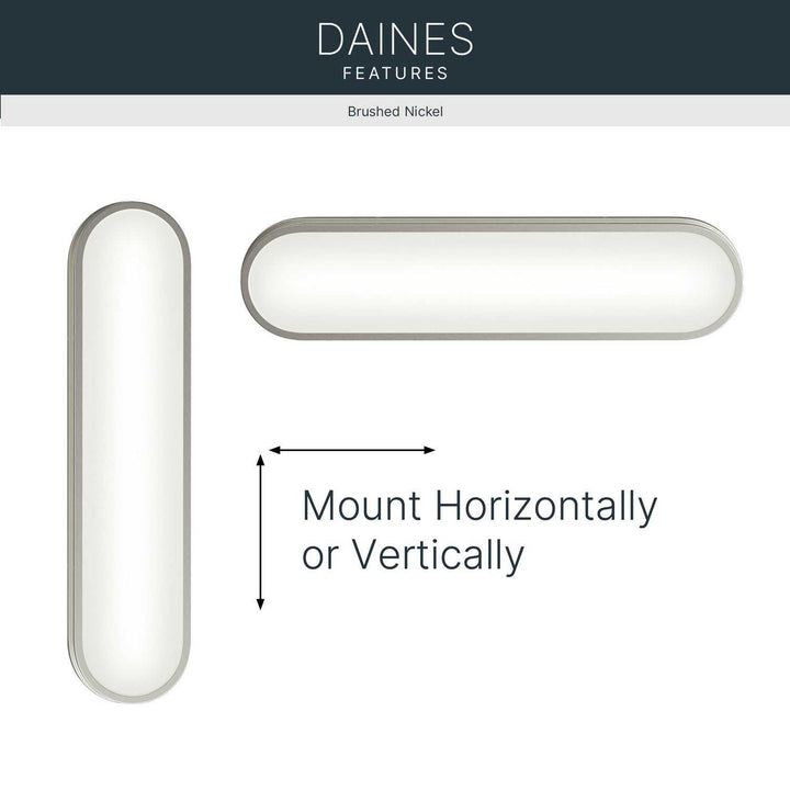 Kichler Canada - 55246NILED - LED Bath Bar - Daines - Brushed Nickel