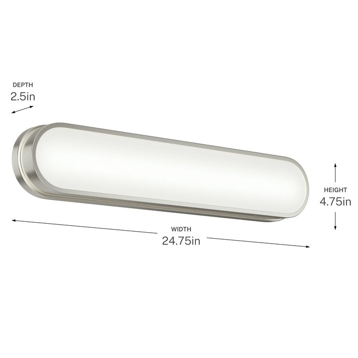 Kichler Canada - 55247NILED - LED Bath Bar - Daines - Brushed Nickel