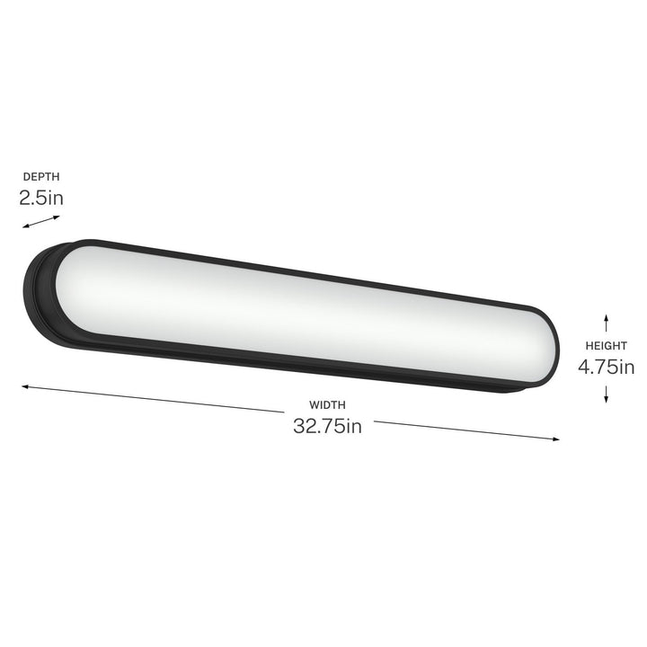 Kichler Canada - 55248BKLED - LED Bath Bar - Daines - Black