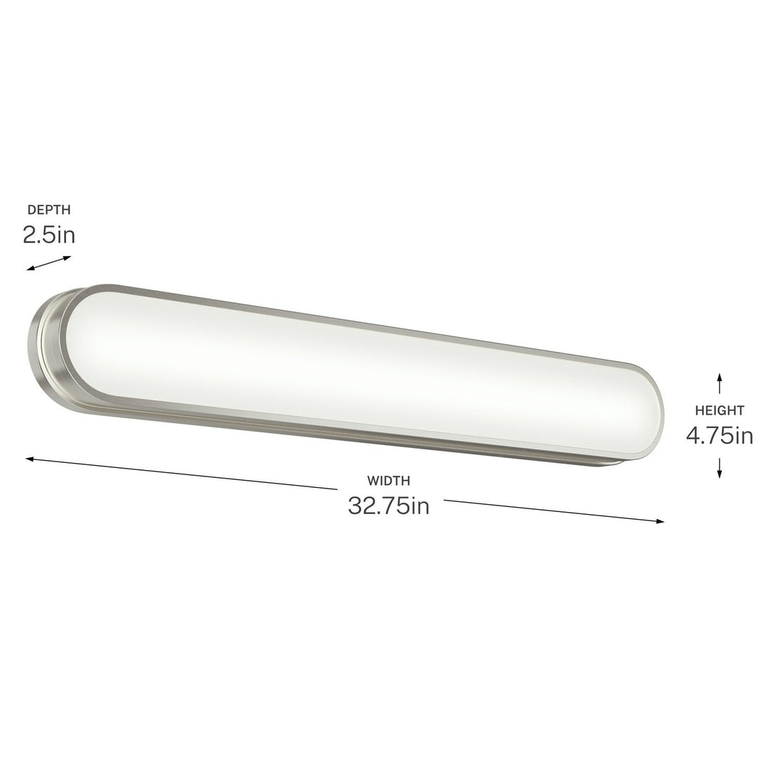 Kichler Canada - 55248NILED - LED Bath Bar - Daines - Brushed Nickel