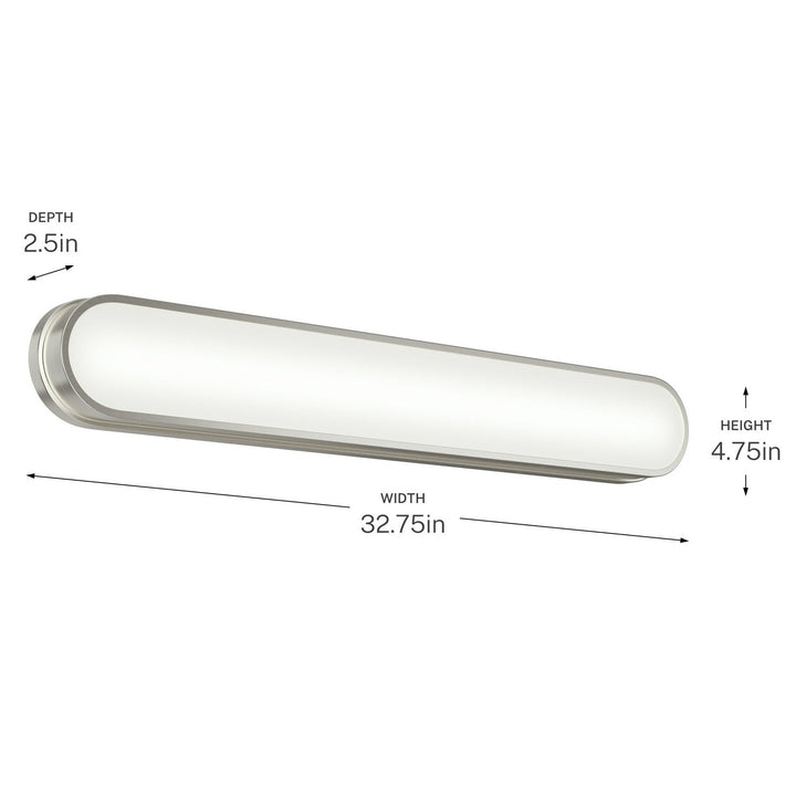 Kichler Canada - 55248NILED - LED Bath Bar - Daines - Brushed Nickel