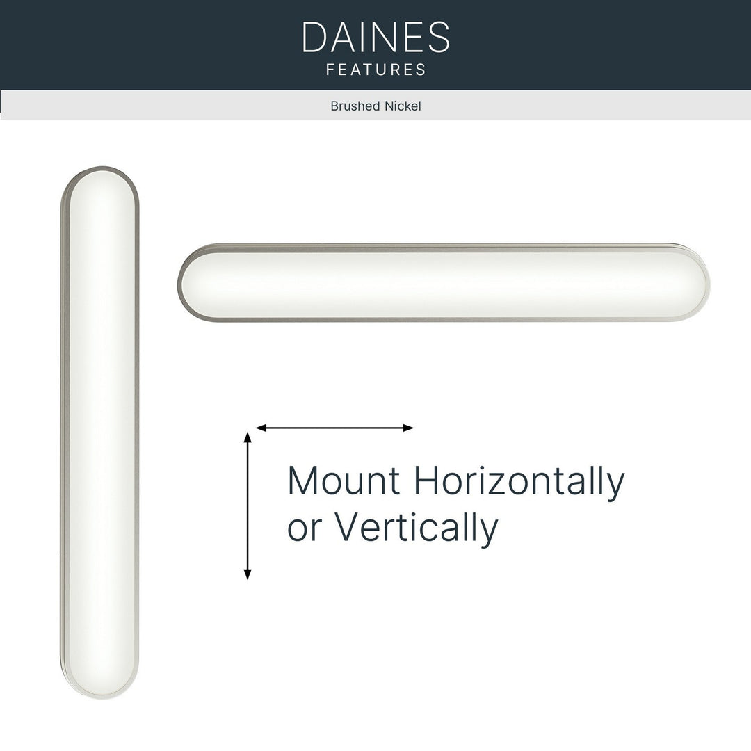 Kichler Canada - 55248NILED - LED Bath Bar - Daines - Brushed Nickel