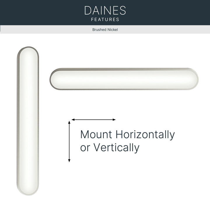 Kichler Canada - 55248NILED - LED Bath Bar - Daines - Brushed Nickel