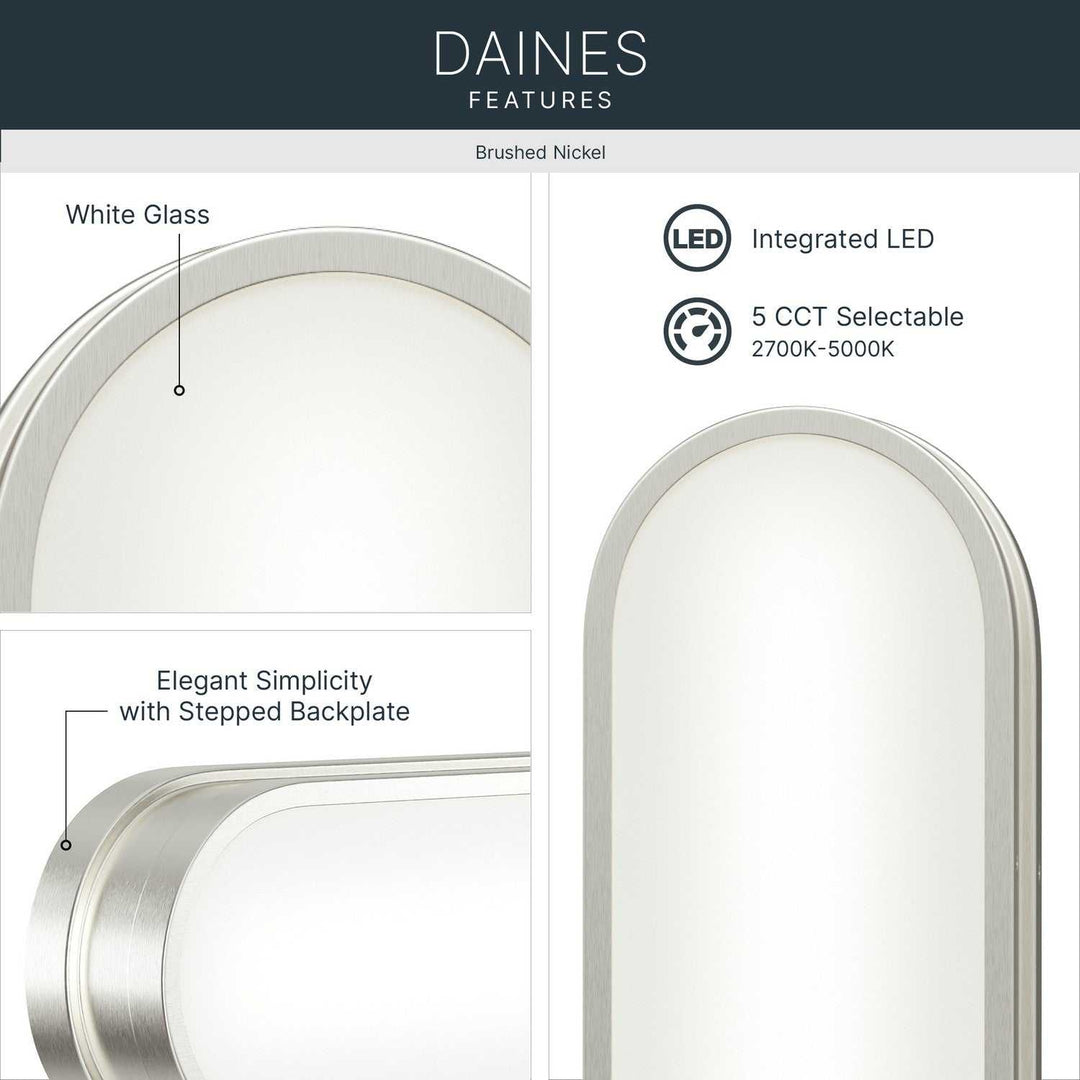 Kichler Canada - 55248NILED - LED Bath Bar - Daines - Brushed Nickel