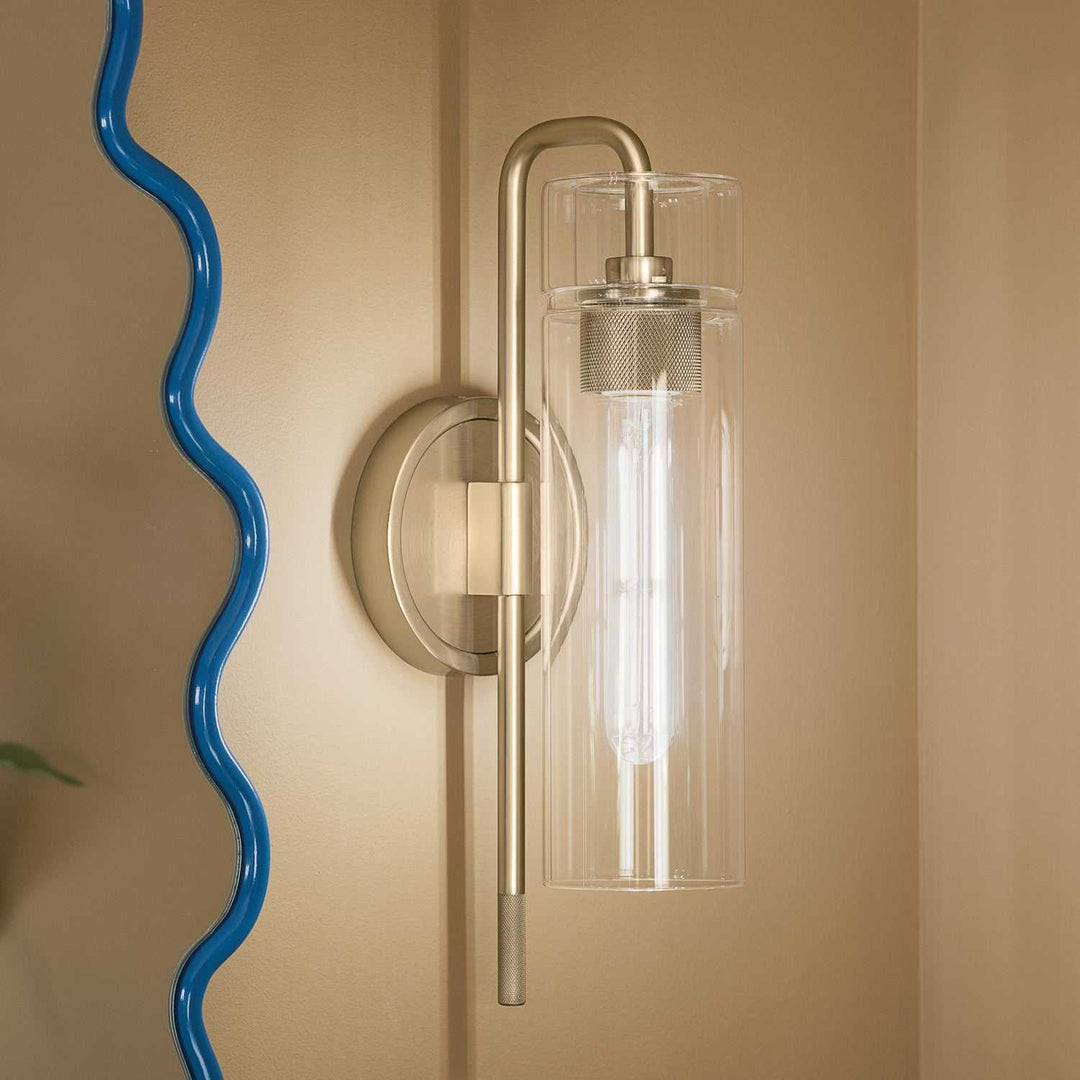 Kichler Canada - 55250CPZ - One Light Wall Sconce - Niccol - Champagne Bronze