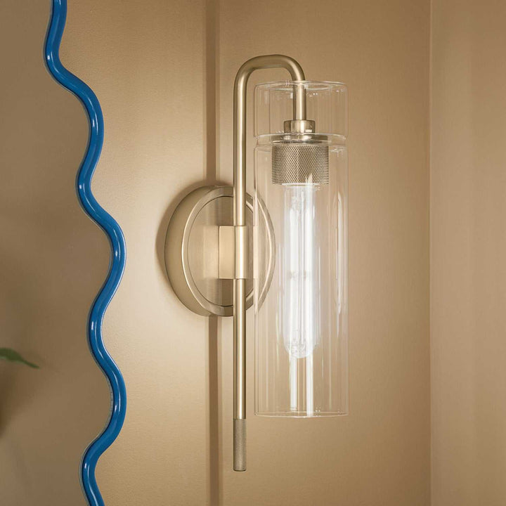 Kichler Canada - 55250CPZ - One Light Wall Sconce - Niccol - Champagne Bronze