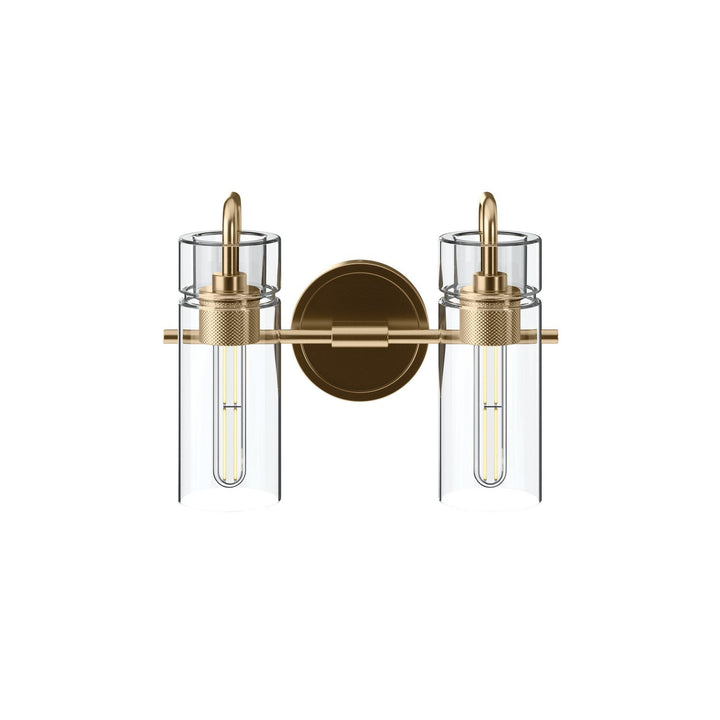 Kichler Canada - 55251CPZ - Two Light Bath - Niccol - Champagne Bronze