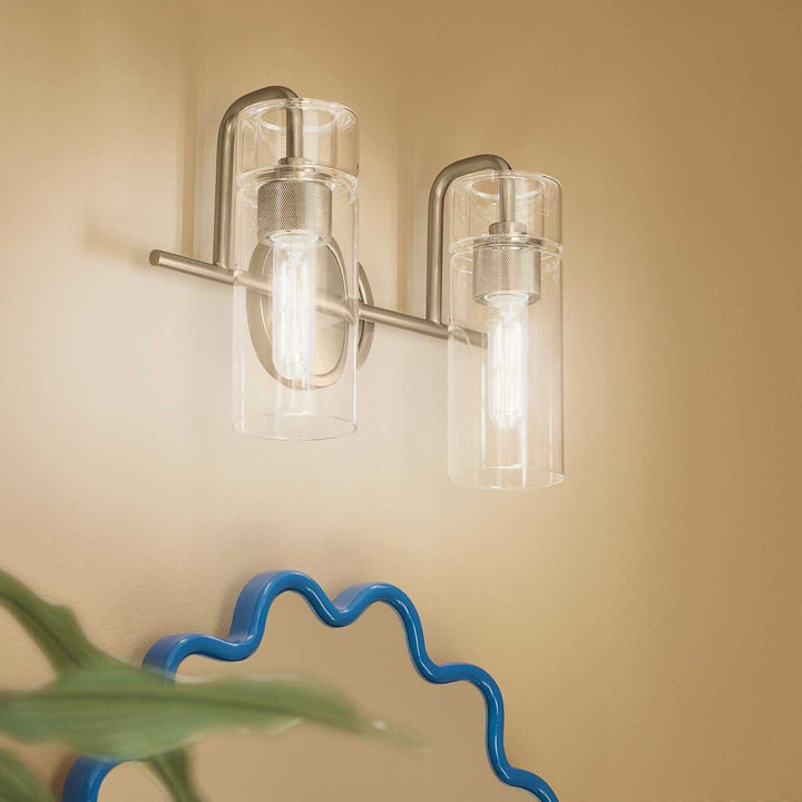 Kichler Canada - 55251CPZ - Two Light Bath - Niccol - Champagne Bronze