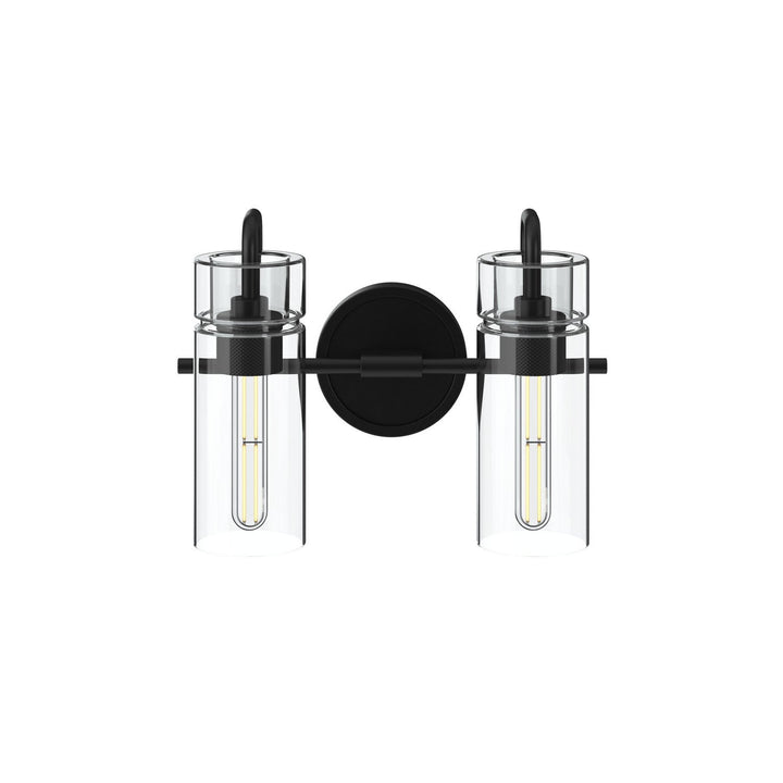 Kichler Canada - 55251BK - Two Light Bath - Niccol - Black