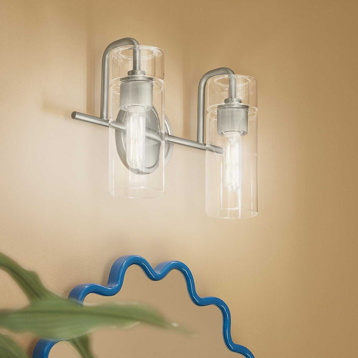 Kichler Canada - 55251NI - Two Light Bath - Niccol - Brushed Nickel