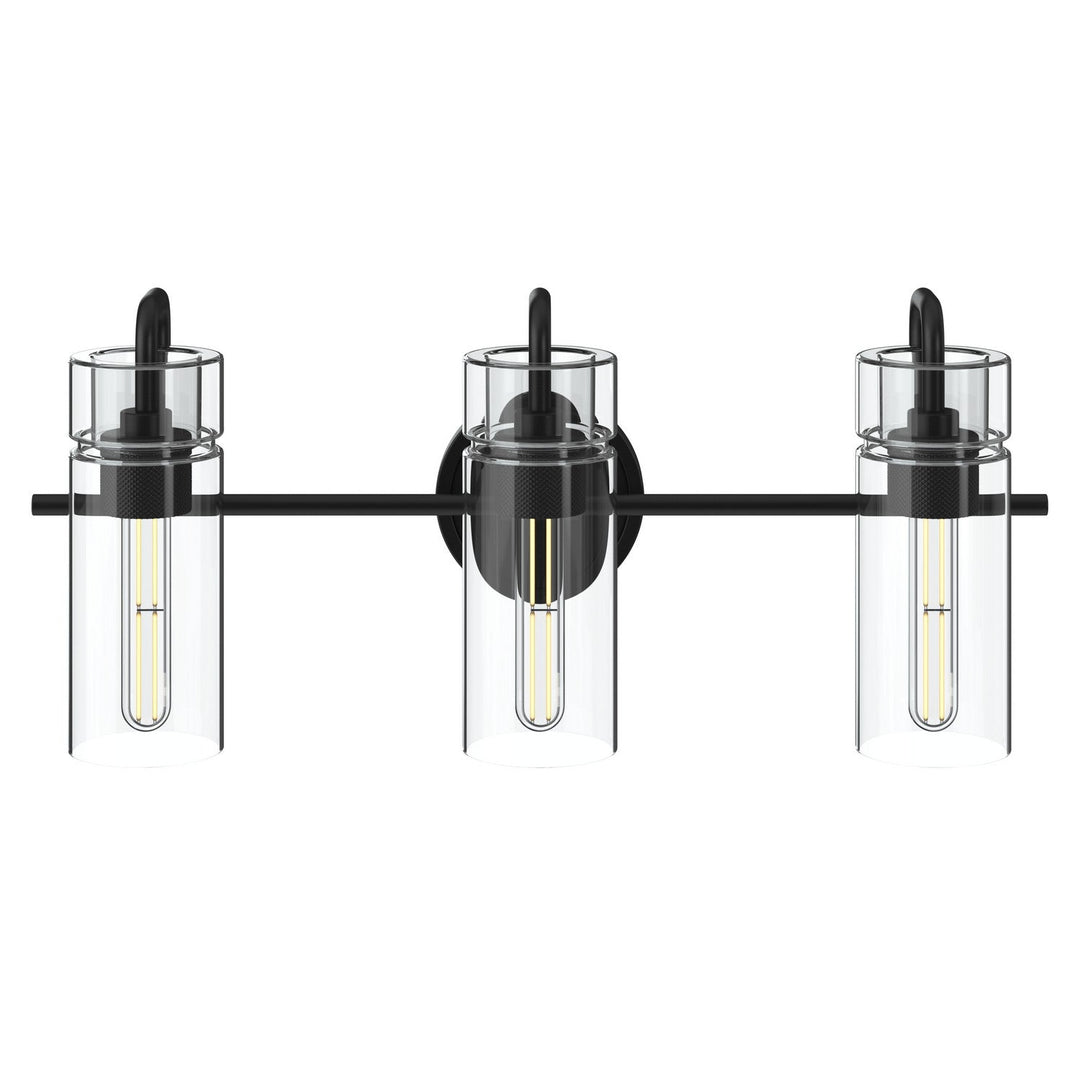 Kichler Canada - 55252BK - Three Light Bath - Niccol - Black