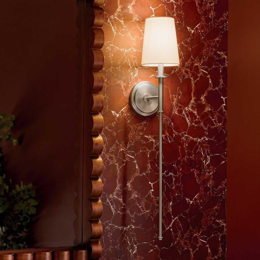 Kichler Canada - 52808NI - One Light Wall Sconce - Kleine - Brushed Nickel