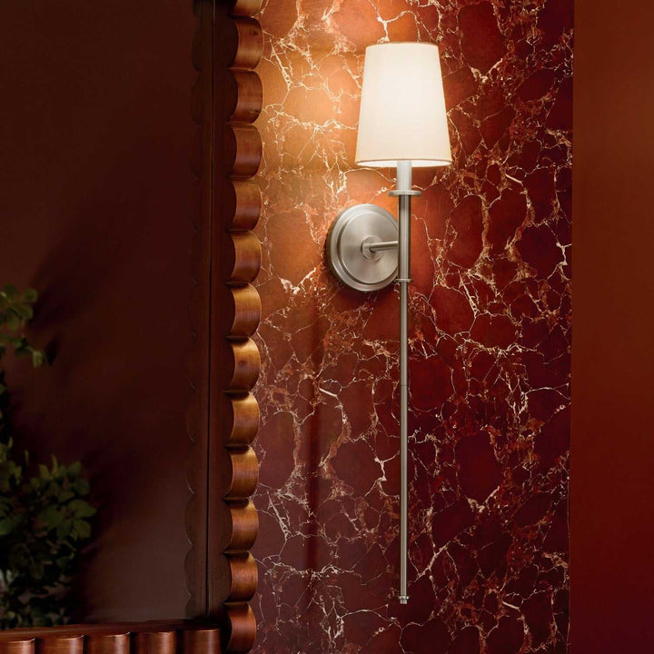 Kichler Canada - 52808NI - One Light Wall Sconce - Kleine - Brushed Nickel