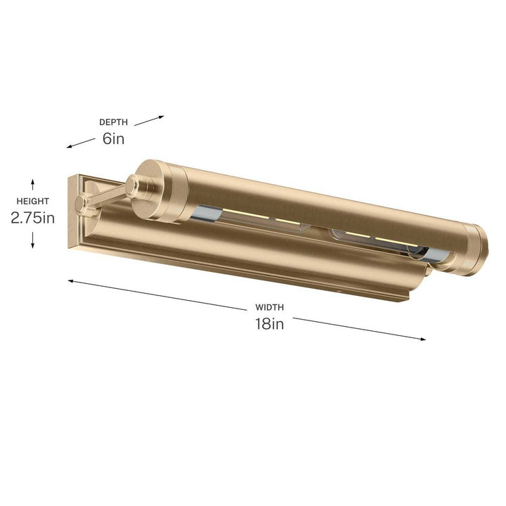 Kenton LED Picture Light in Champagne Bronze Kichler Canada