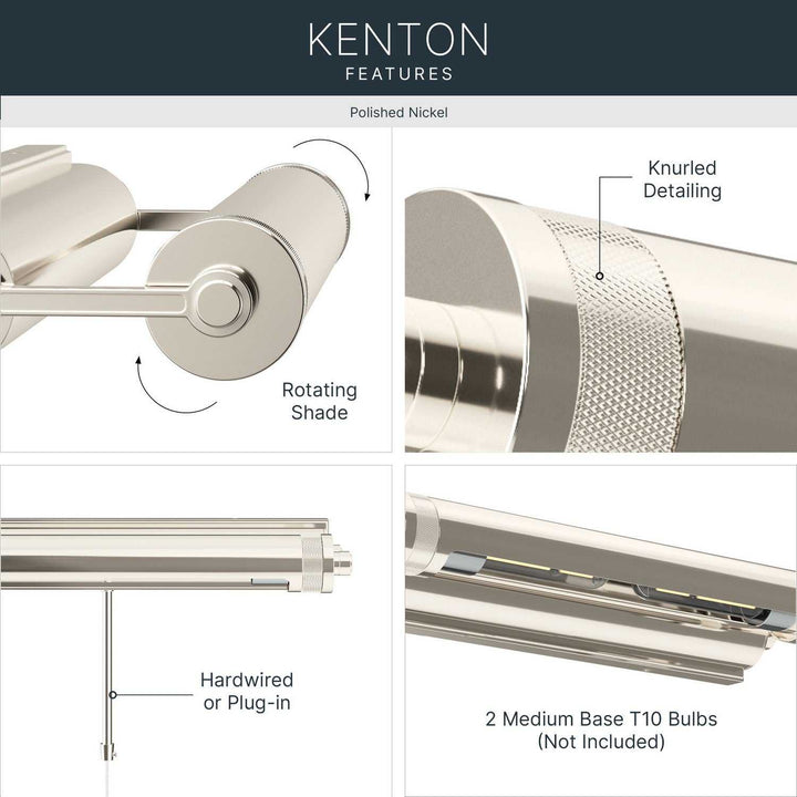 Kichler Canada - 52814PN - LED Picture Light - Kenton - Polished Nickel